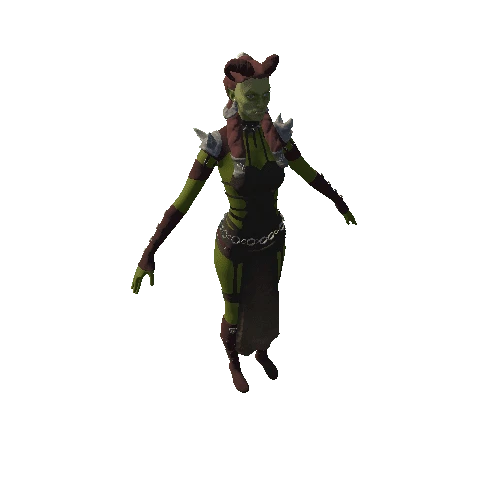 Base Mesh Orc Girls Skin1 Magic